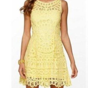 Yellow Lilly Pulitzer dress